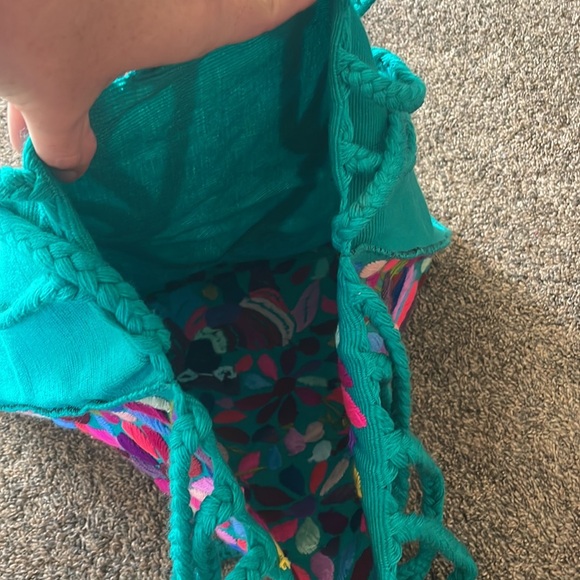 Hand Embroidered Tote - Picture 5 of 5